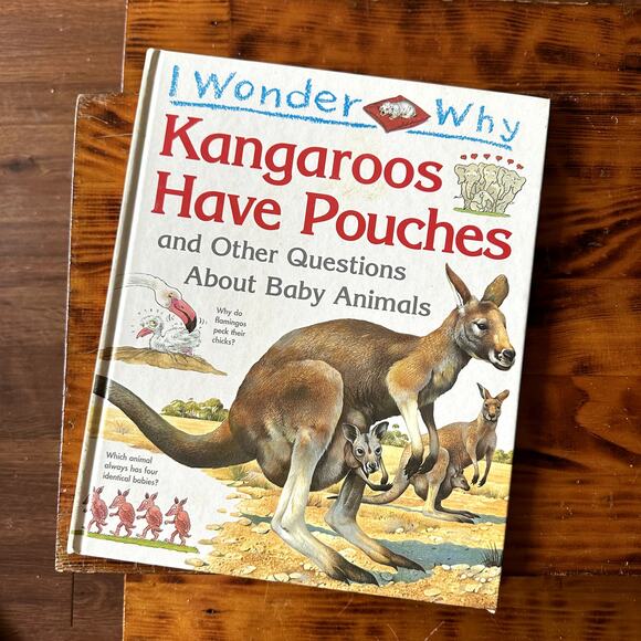 I Wonder Why Kangaroos Have Pouches & Other Questions About Baby Animals Book - Picture 1 of 8